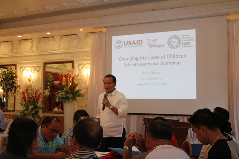 Iloilo LGU-Synergeia Partnership Improves Focus on Basic Education