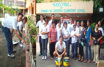 Diamond Hotel Phils. joins Brigada Eskwela 2011