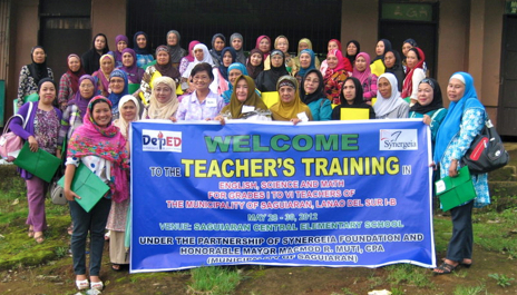 Working with Teachers from Saguiaran, Lanao del Sur