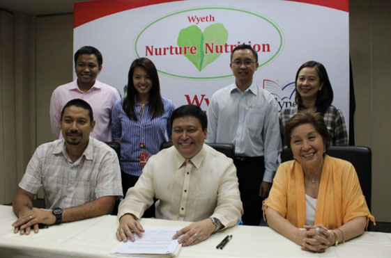 Wyeth signs ‘nurture nutrition’ feeding program with Synergeia