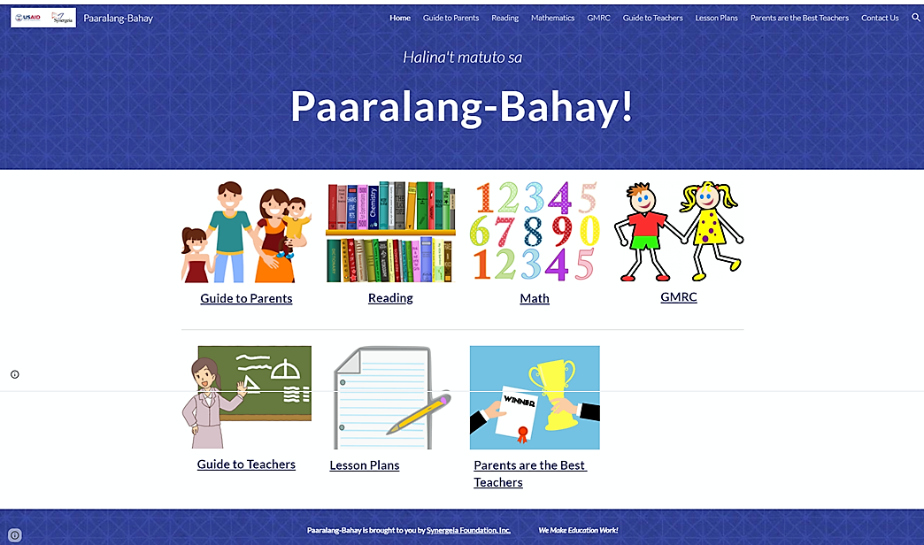 Welcome to https://paaralangbahay.synergeia.org.ph