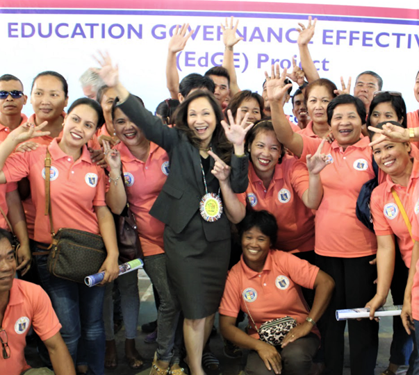 USAID head Gloria Steele leads speakers at 14th National Education Summit