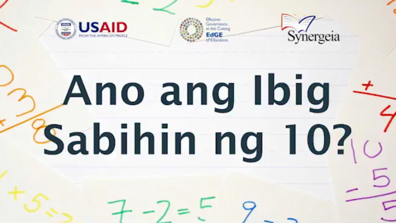 Lesson 3: Ano ang Ibig Sabihin ng 10?