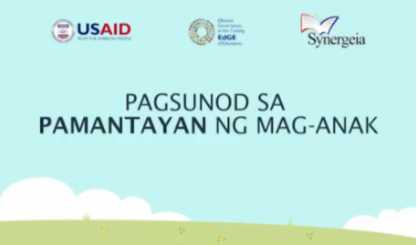 Lesson 3: Part 1: Pagsunod sa Pamantayan ng Mag-Anak (Grade 3)